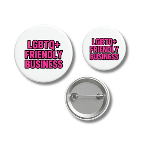 LGBTQ+ Friendly Business Bold Pride Badge