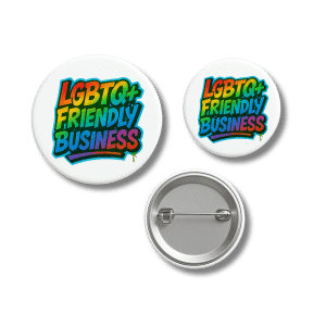 LGBTQ+ Friendly Business Pride Badge