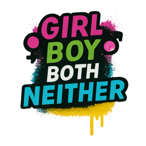 Girl Boy Both Neither – Bold Pride Art